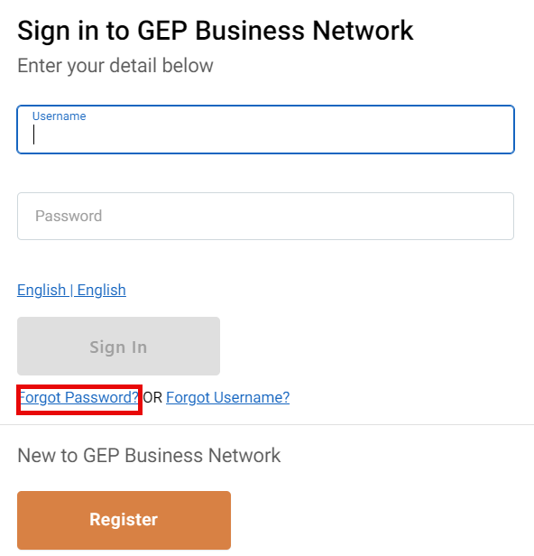 A screenshot of a login page

Description automatically generated
